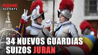 🚨ÚLTIMA HORA | El lunes 34 nuevos guardias suizos jurarán proteger al papa