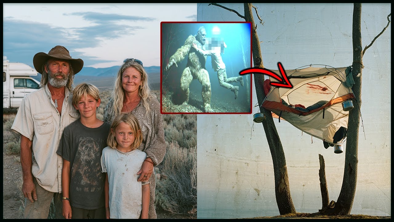 FAMILY VANISHED IN NEVADA — 12 Days Later Their Tent Was Found 13 Feet Up in a Tree