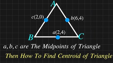 How To Find  Centroid Of Triangle || Coordinates Geometry Solved Problem || What is Centroid