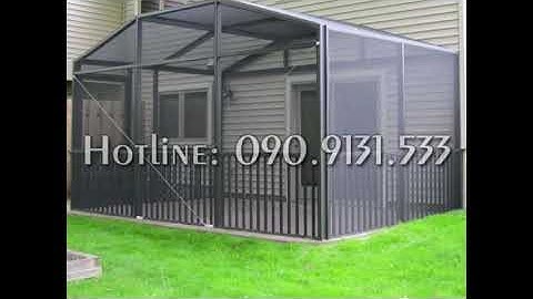 Cửa lưới chống muỗi dạng cố định SIÊU CHẤT LƯỢNG nhất tại hiện nay