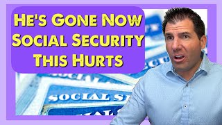 He s Gone - Social Security Will Feel the Hit