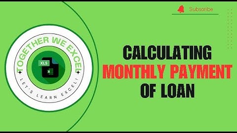 How to Calculate Monthly Payments in Excel with PMT Function