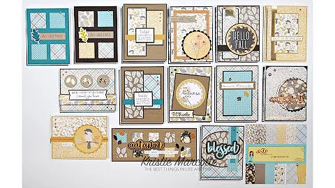 Scrapping for Less - Crisp Autumn Air - 30 cards f...