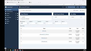 Joomshopping 5 / Universal SCV Export in XLS