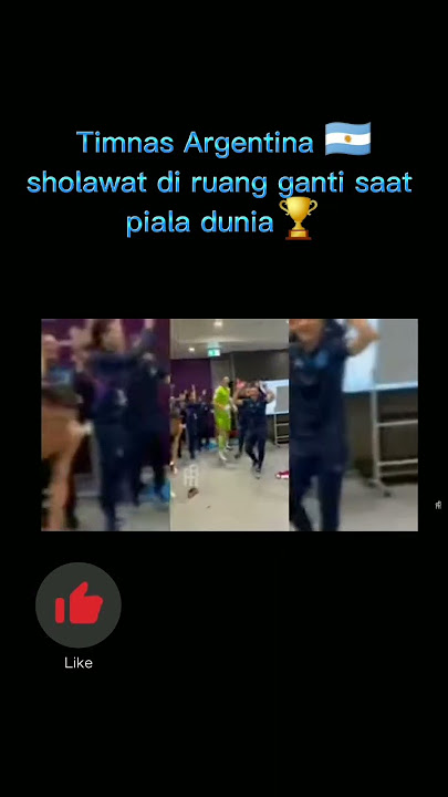 Timnas Argentina 🇦🇷 sholawat di ruang ganti#shorts#argentina#football#pialaduniaqatar2022