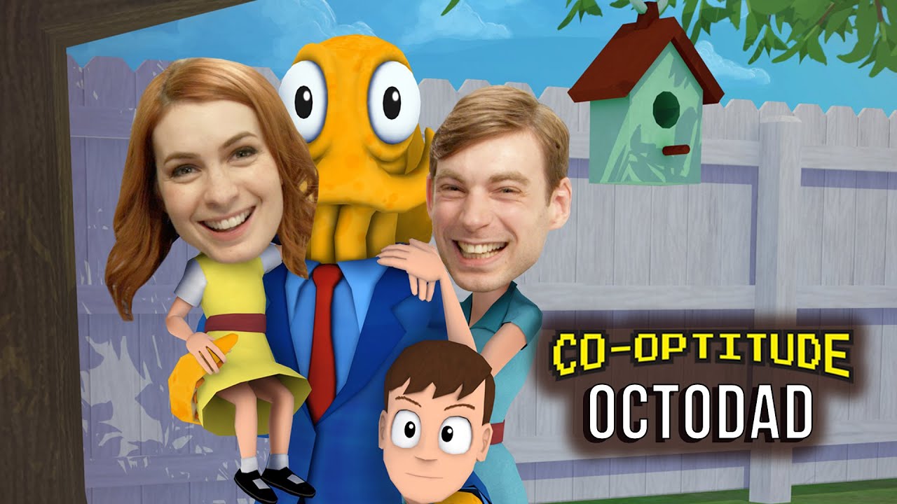 Let's Play Octodad! (Co-Optitude w/ Ryon and Felicia Day)