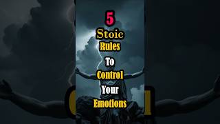 5 Stoic Rules To Control Your Emotions