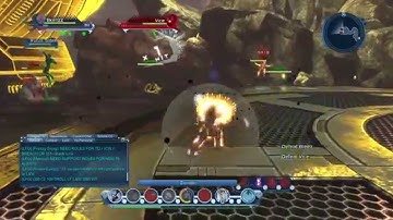 DCUO: All 3 Bosses Out Together l Spark of Parallax Solo