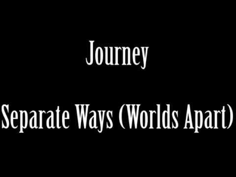 separate ways journey letra