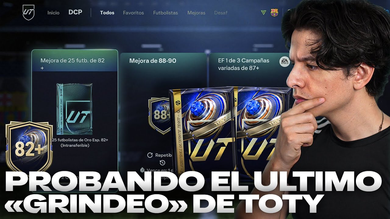 PROBANDO EL ULTIMO “GRINDEO” DE TOTY | ABRIENDO LOS 25x 82+ Y 88-90!!
