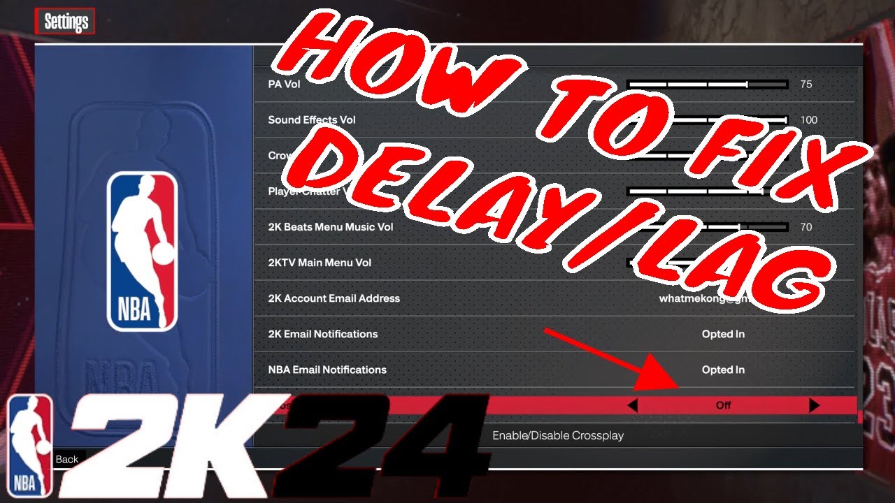NBA 2K24: How to Fix Delay & Lag in The City & Park Games Tutorial ...