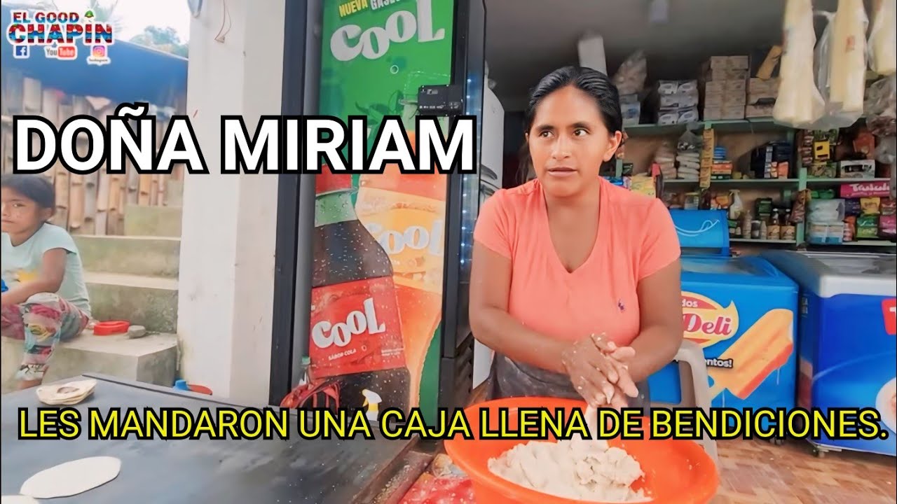 DOÑA MIRIAM TIENE TANTO TRABAJO QUE YA NI PARA COMER TIENE TIEMPO