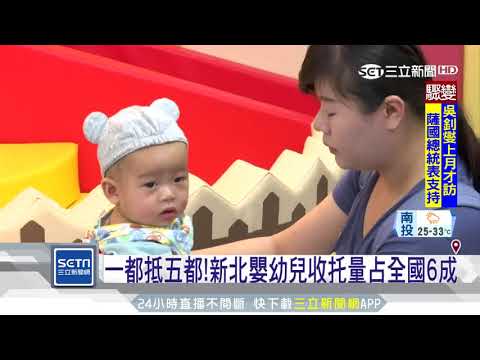 落實幼托公共化！新北市第56家公托開幕｜三立新聞台