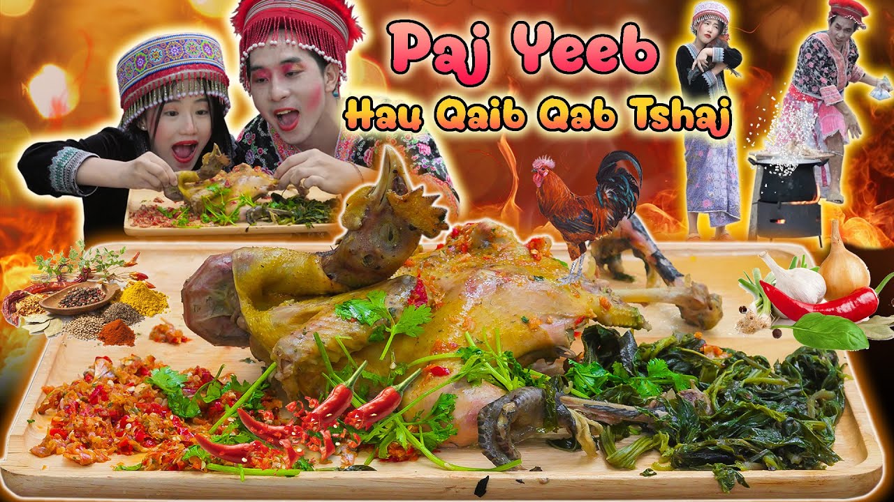 Paj Yeeb Hau Qaib Qab Tshaj | Movie Funy HaHaHa 