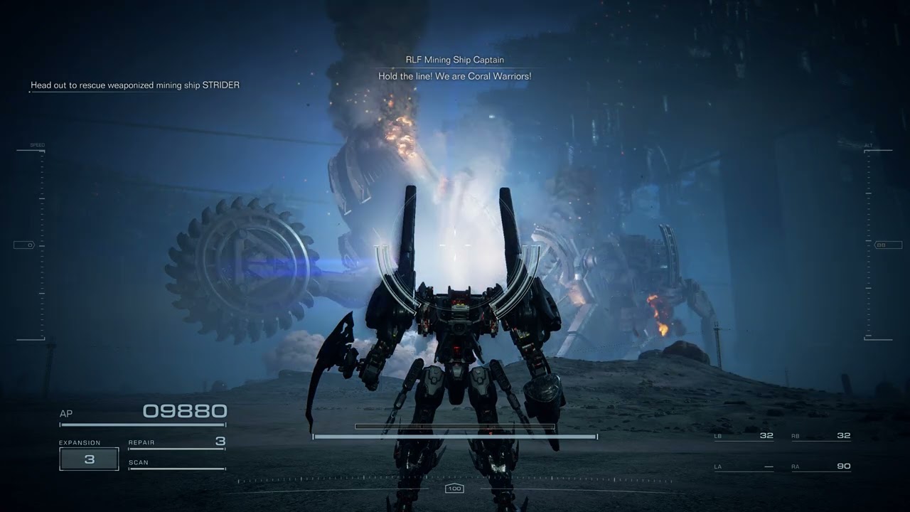 BEAUTIFUL EXPLOSION OF STRIDER