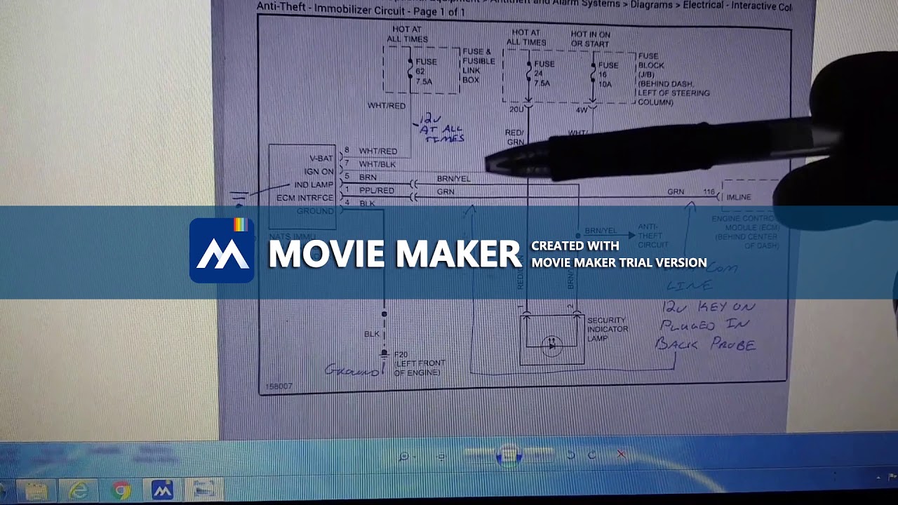 Nissan immobilizer fault 02 pathfinder - YouTube