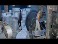 The Unbelievable Process of Crafting Aluminum Cooking Pots from Scrap Metal.