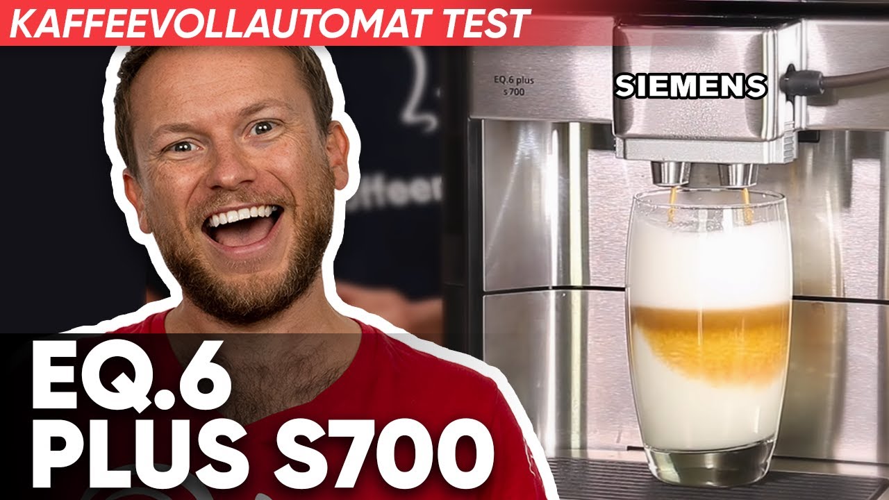 Siemens EQ.6 Plus s700: Der Kaffeevollautomaten-Klassiker im Praxis-Test -  YouTube