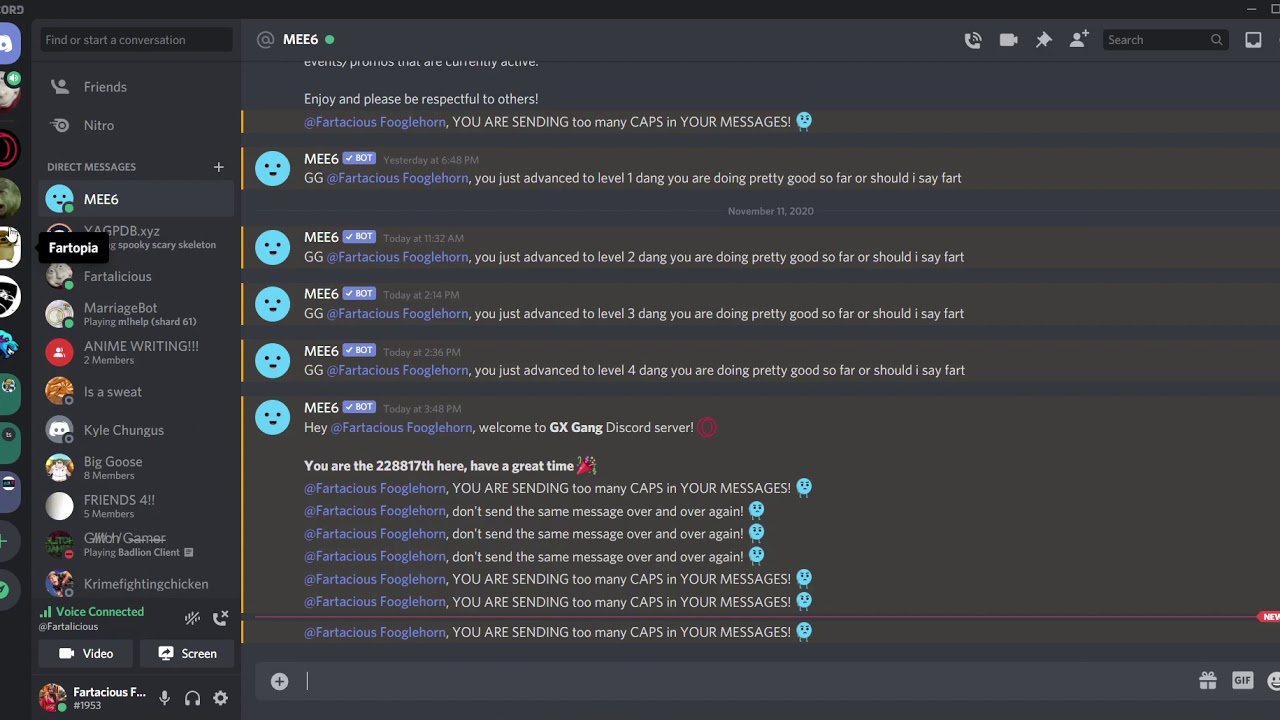 GETTING KICKED/BANNED FROM OPERA GX DISCORD SEREVR SPEEDRUN (WORLD ...