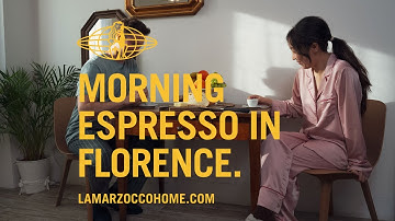 Morning Espresso in Florence on the Linea Micra