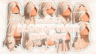 aesthetic BERRY AVENUE CODES BLONDE HAIR COMBOS & BLOXBURG CODES & BROOKHAVEN others PT.1! #roblox aesthetic BERRY AVENUE CODES BLONDE HAIR COMBOS & BLOXBURG CODES & BROOKHAVEN others PT.1! #roblox