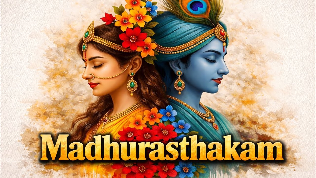 Madhurashtakam – Adharam Madhuram | Krishna Bhajan |Calm & Peaceful Bhajan Devotion | Radhe Krishna