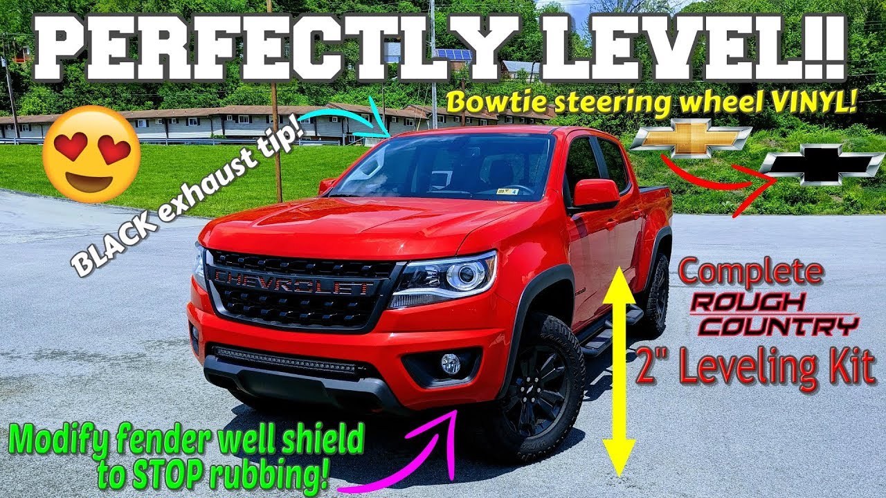MODIFY the Chevy COLORADO to fit BIGGER tires, give it the LEVEL look it DESERVES and MORE MODS! 😮 MODIFY the Chevy COLORADO to fit BIGGER tires, give it the LEVEL look it DESERVES and MORE MODS! 😮