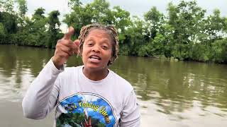 She actually drank the bayou water 🤢🤮