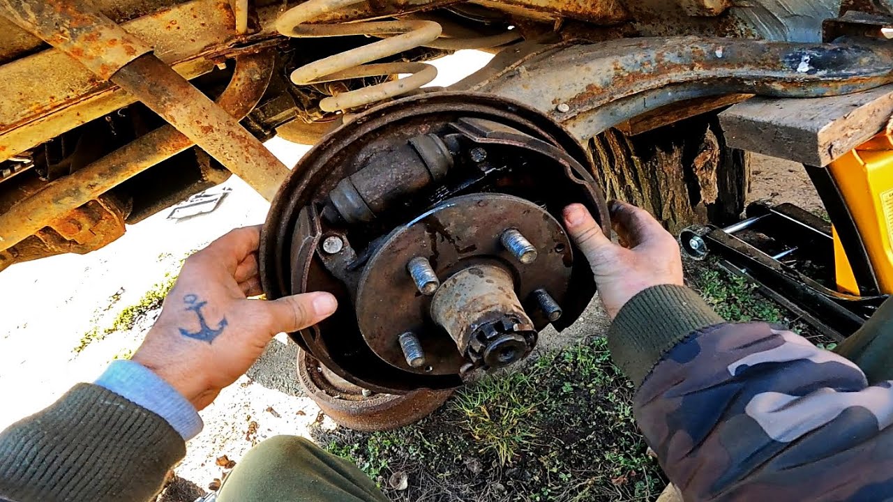 CUM ARATA INSTALATIA DE FRANA SI DISCURILE LA VOLKSWAGEN TRANSPORTER T3 1986