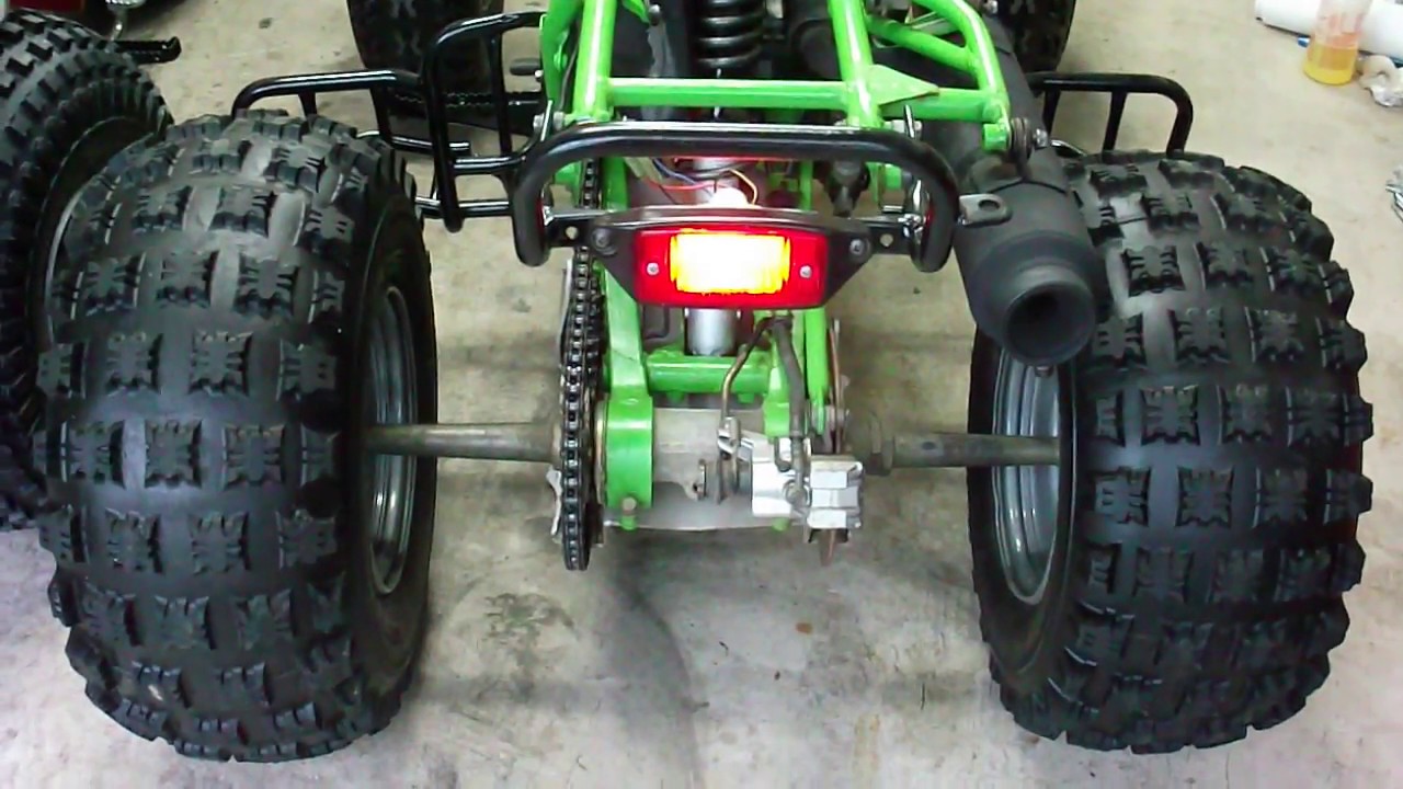 2002 Kawasaki Mojave after carb rebuild YouTube