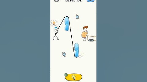 Stickman thief game puzzle level 102 #shorts #shortsvideo #shorts