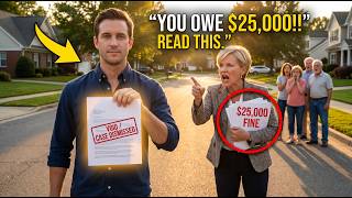 HOA Fined Me $25,000 — I Countered With One Document That Destroyed Them