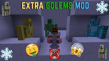 Mod Showcase #6: Extra Golems Mod (Minecraft 1.12.2) (Winter Edition)
