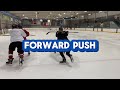 Forward push  generating power  hockey drills