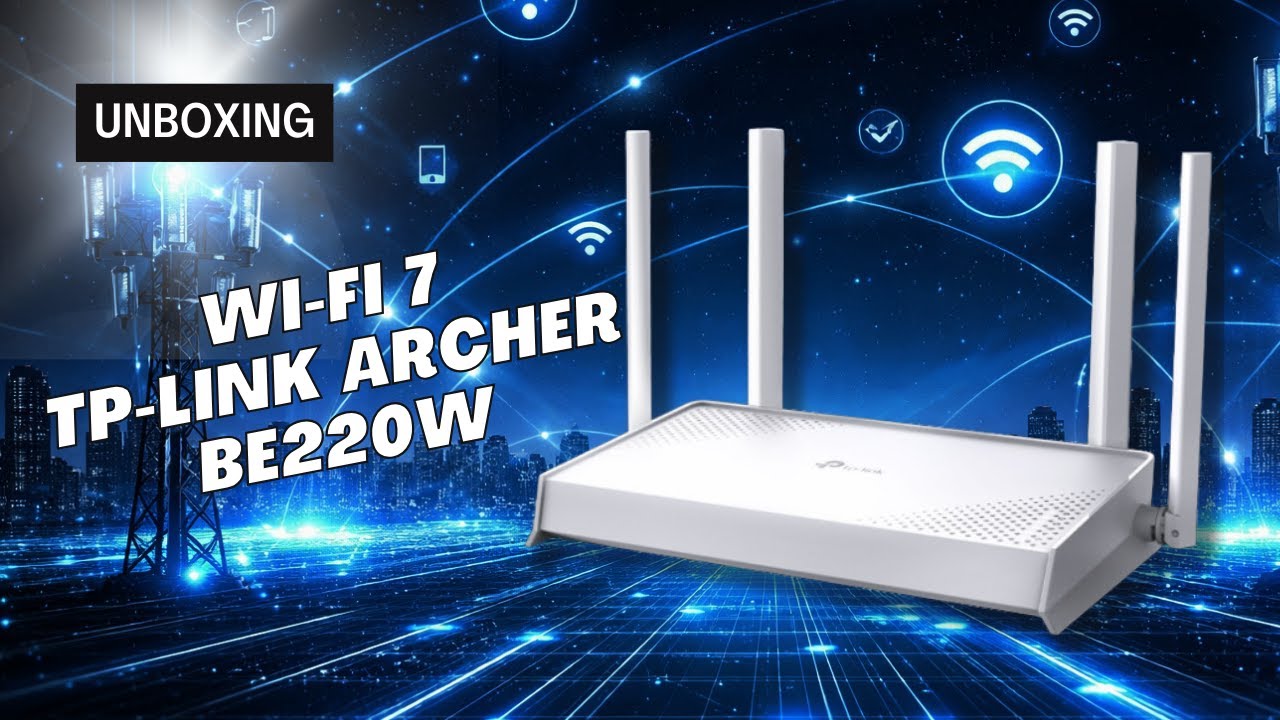 Router Wi-Fi 7 | TP-Link Archer BE220W