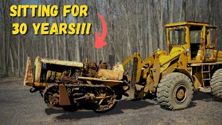 $500 caterpillar dozer sitting since 1992!!! (will it run!?!?)