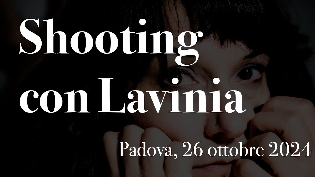 Shooting con Lavinia: il backstage