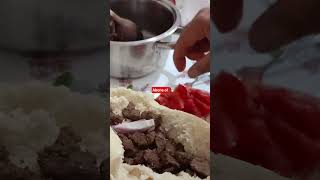 ekmek arası kavurma ev yemekleri#shorts #shortvideo #short