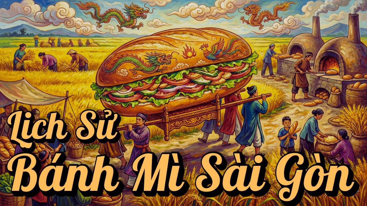 Lịch Sử Bánh Mì Sài Gòn | Món ngon đường phố Việt Nam