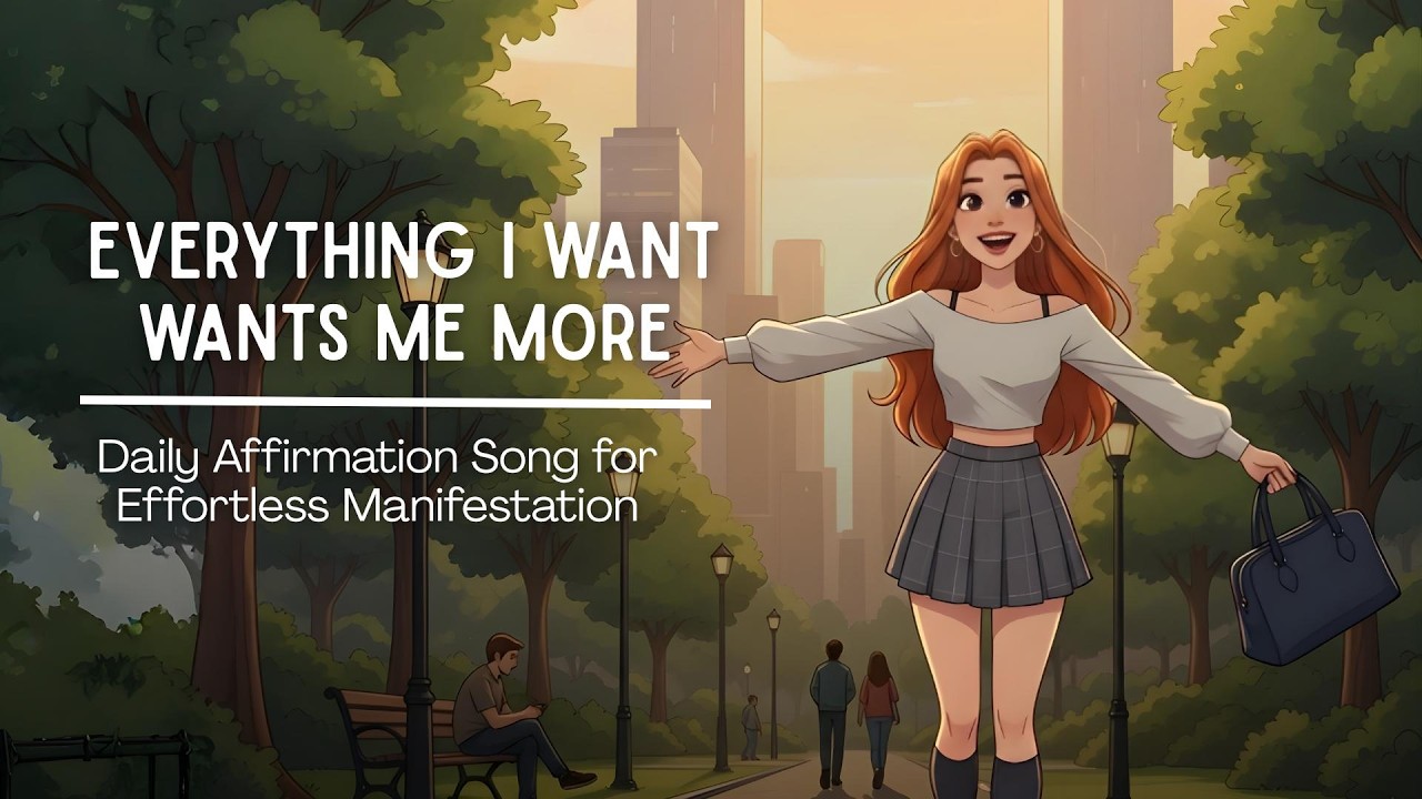 Everything I want wants me more | Manifest effortlessly | Daily Affirmations | Magnetic Energy Song
