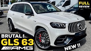 2022 MERCEDES AMG GLS 63 SUV NEW Full In-Depth Review BRUTAL Sound Exterior Interior MBUX 4MATIC+