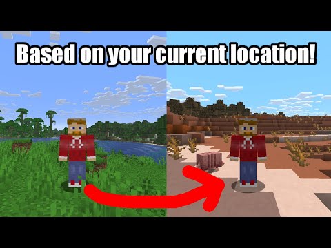How To Teleport Yourself "EXACT" Number of Blocks From Your Location! Minecraft Tutorial