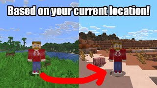 How To Teleport Yourself "EXACT" Number of Blocks From Your Location! Minecraft Tutorial