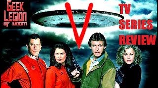 V MINI-SERIES ( 1983 Jane Badler ) Sci-Fi TV Season Review Episodes 1 & 2