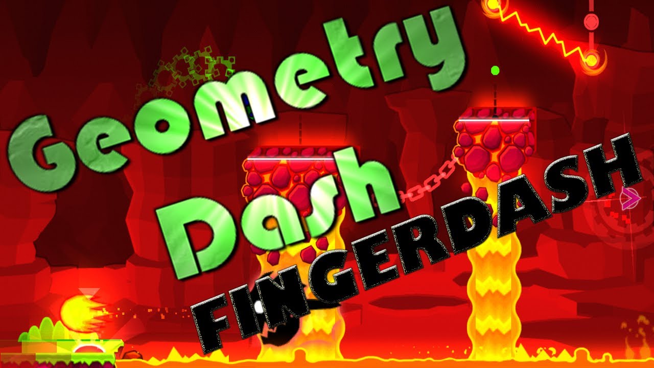 INTENTANDO COMPLETAR EN NIVEL FINGERDASH // GEOMETRY DASH - YouTube