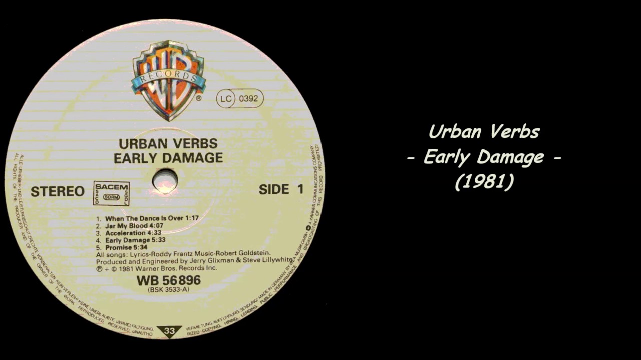 Urban Verbs - Early Damage (1981)