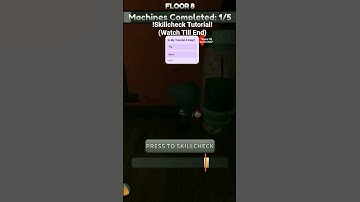 Skillcheck Tutorial To Not Miss One! #roblox #tutorials #dandysworld #edit