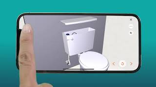 How to Replace a Toilet Flapper & Stop Running Water—Easy 3D Interactive Instructions from BILT screenshot 5