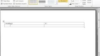 Create a New Word Data Source - Word 2010