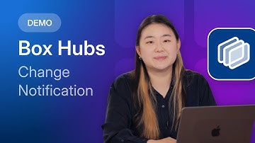 Send change notifications in a shared Box Hub